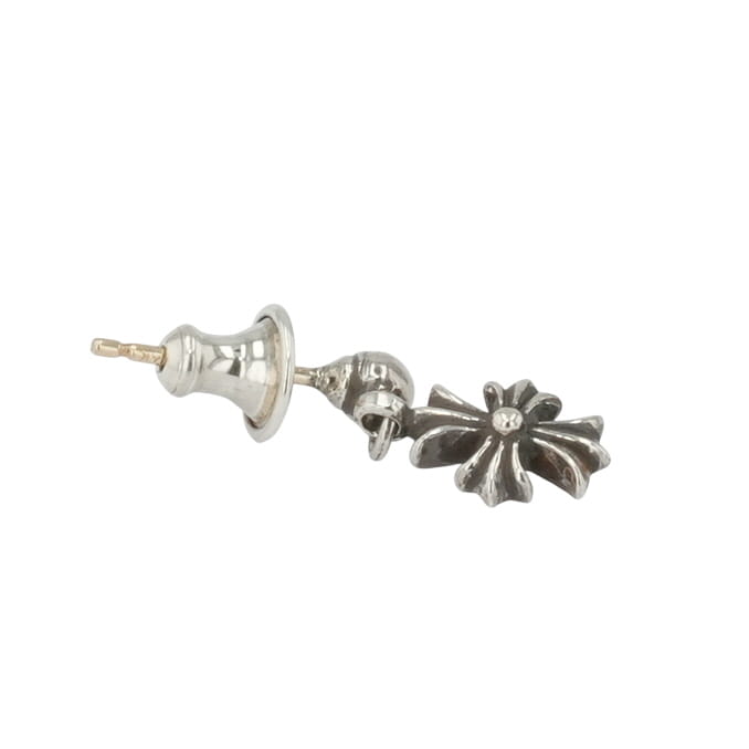 クロムハーツ(chrome hearts) タイニーE落っこちる TINY E DROP 【しろがね色ピアス】 中古