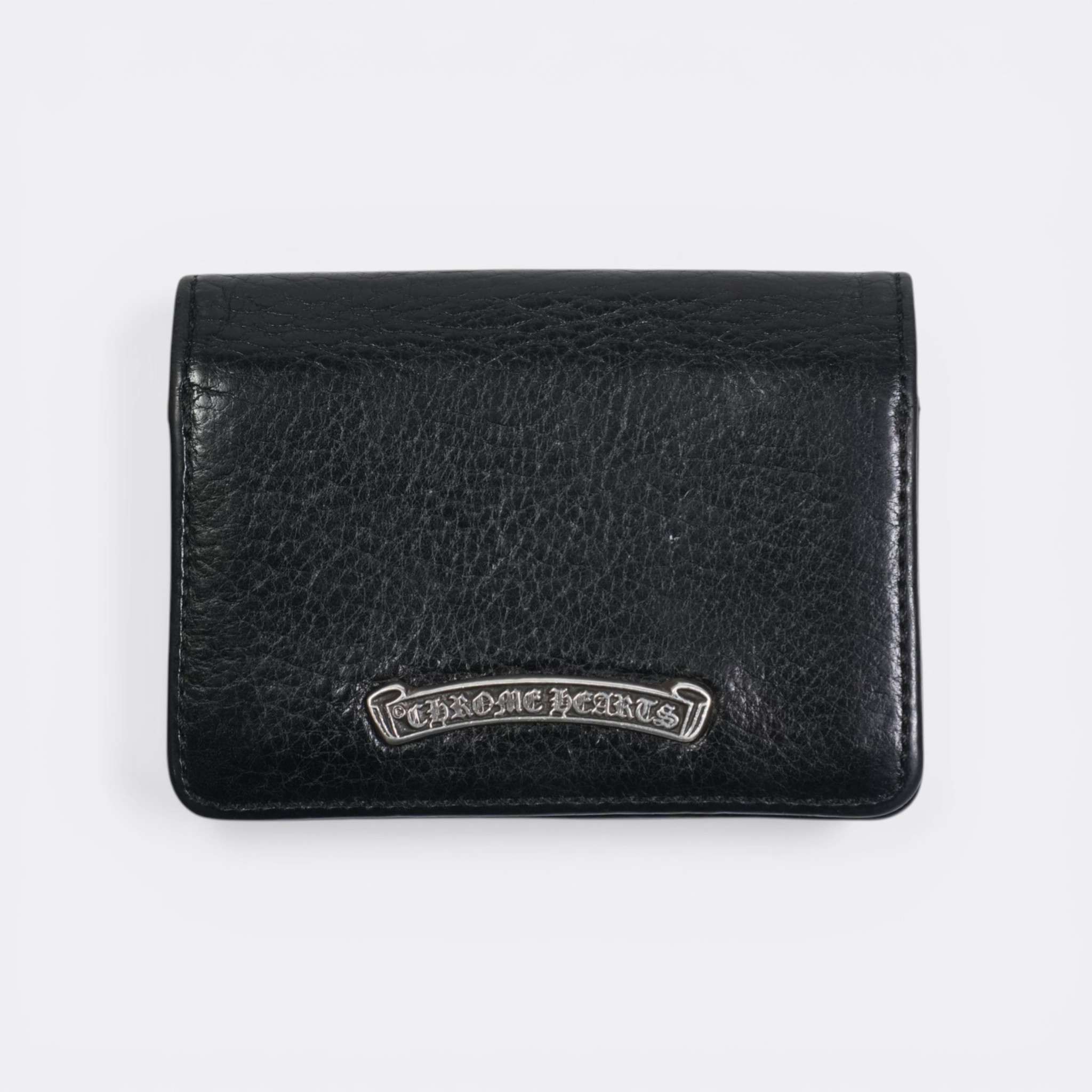 【マラソン中8%OFFクーポン！】クロムハーツ(chrome hearts) 3ポケットカードケース 3 POKET CARD CASE 【レザー名刺入れ パスケース】