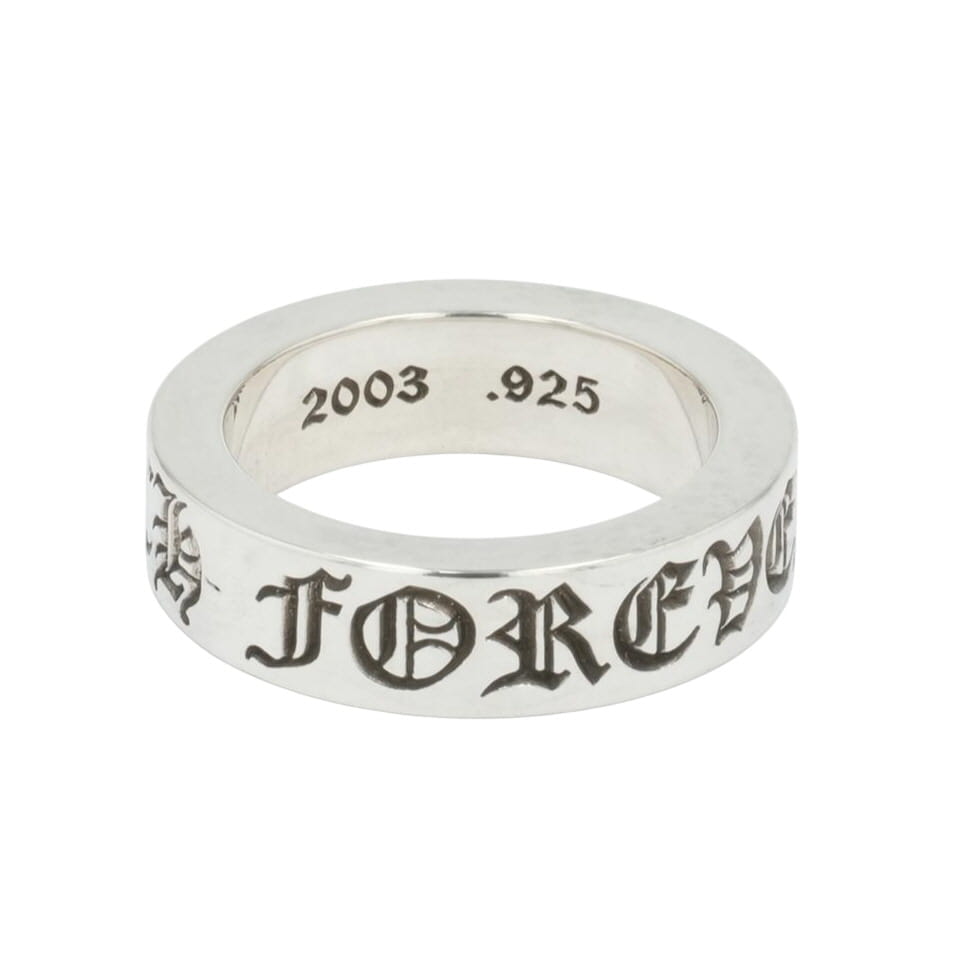 クロムハーツ(chrome hearts) 6mmスペーサー フォーエバー 6mm SPACER FOREVER【シルバーリング】【新品】 13号