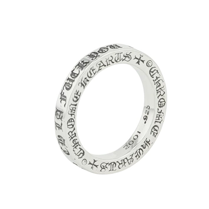 クロムハーツ CHROME HEARTS 13号 3粍 スペーサー ラスベガス押さえる 3粍 SPACER LAS VEGAS【しろがね色輪っか】 しろがね色925 メンズ レディース 一般受け 定め事品 中古