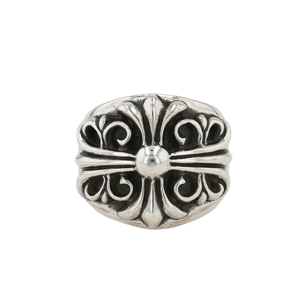 クロムハーツ CHROME HEARTS 19号 キーパー KEEPER【シルバーリング】 シルバー925 メンズ レディース 人気 正規品 中古｜CORNER ONLINESTORE
