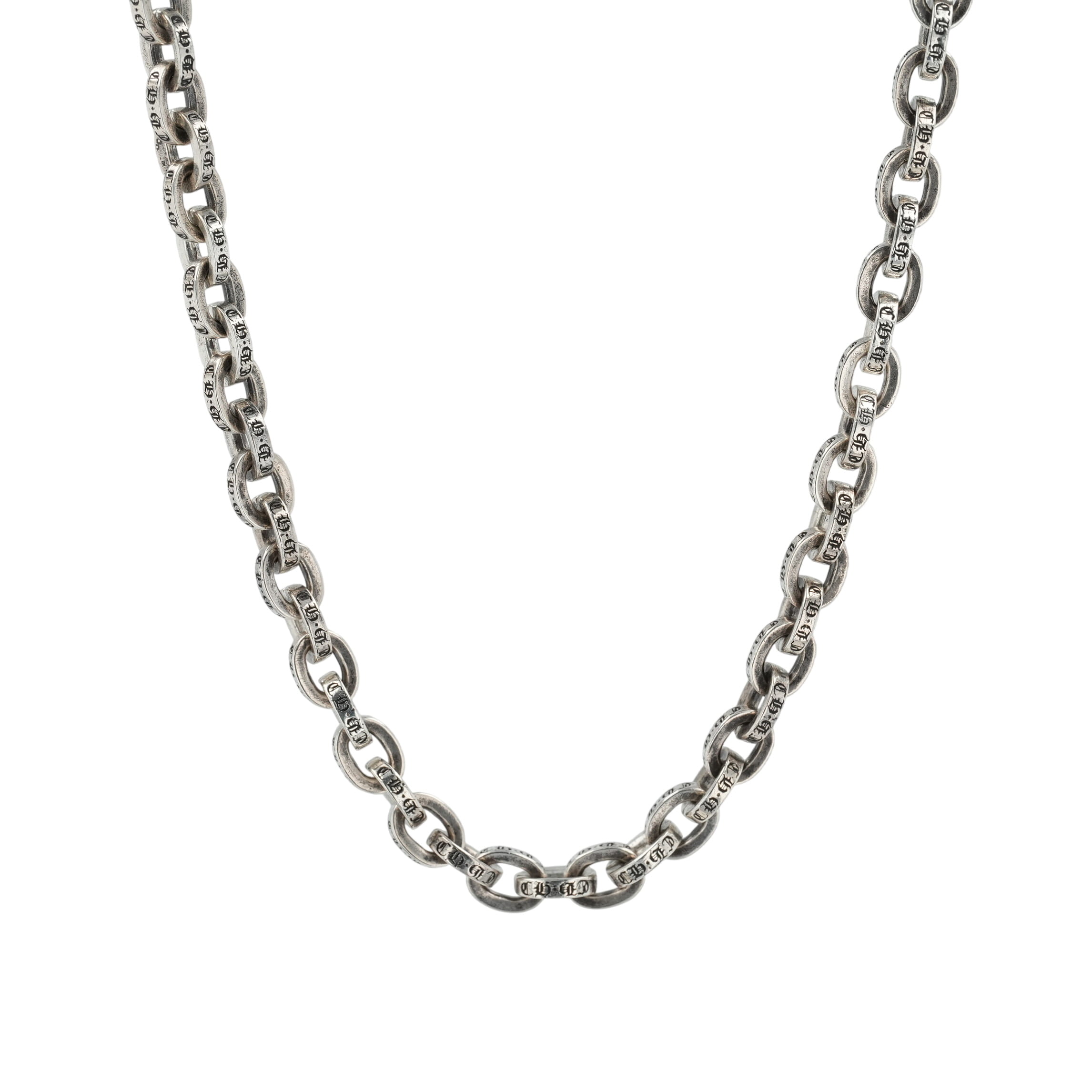 クロムハーツ(chrome hearts) 調査報告チェーン店 20in P20 PAPER CHAIN 【しろがね色首飾り チェーン店】付属物 しろがね色925 メンズ レディース 一般受け 定め事品 中古