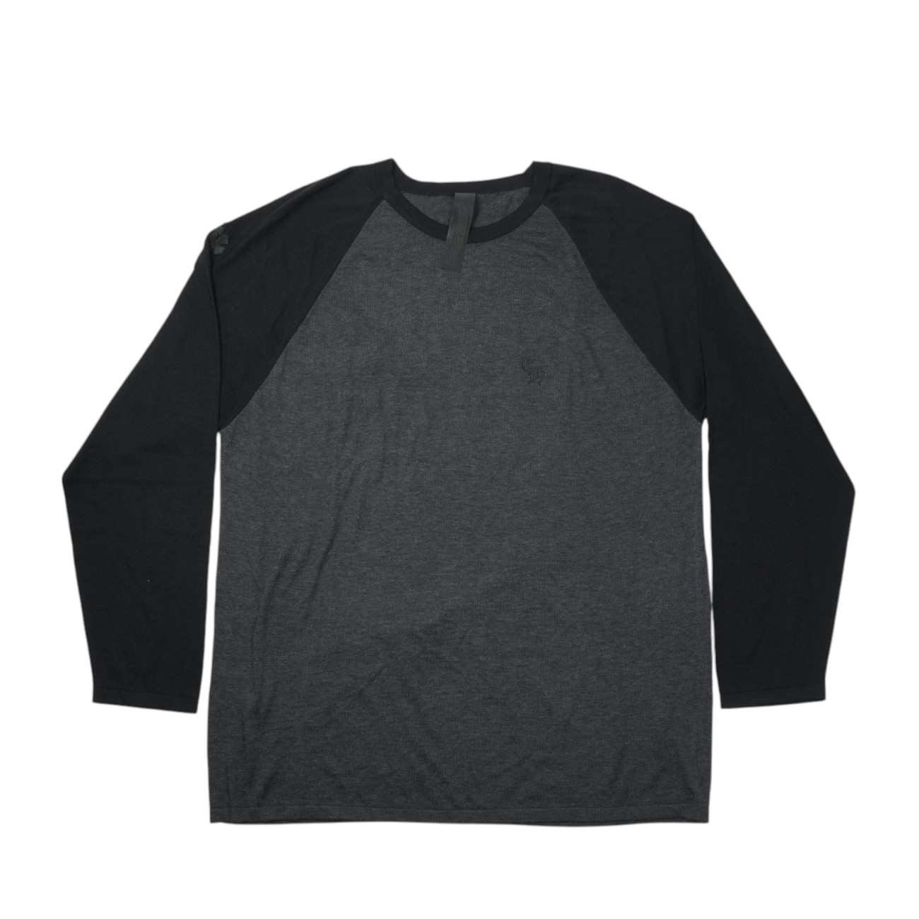 クロムハーツ(chrome hearts) クロスパッチ付き 【ラグランスリーブシルクカットソー】【グレー】【新品】 SIZE:XL アクセサリー シルバー925 メンズ レディース 人気 正規品 中古｜CORNER ONLINESTORE