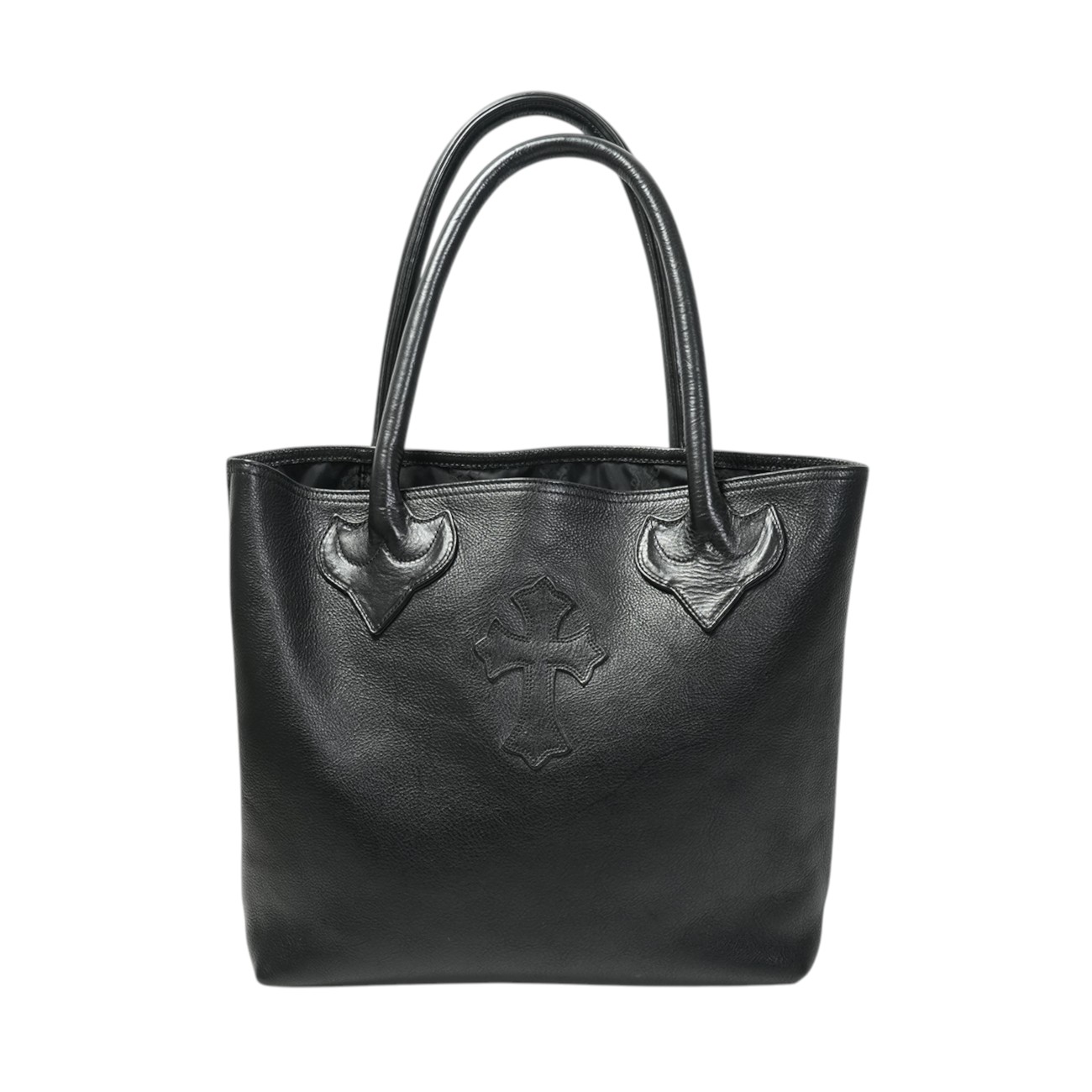 クロムハーツ(chrome hearts) FSトート FS TOTE 【レザートートバッグ】付属物 しろがね色925 メンズ レディース 一般受け 定め事品 中古