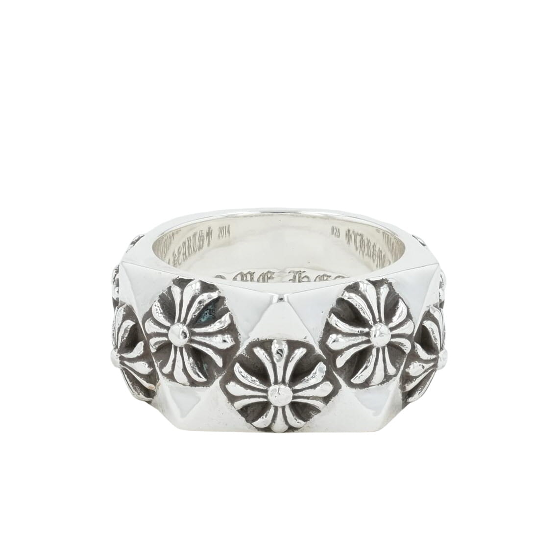 クロムハーツ(chrome hearts) 16.5号 ペンタゴン CHプラス PENTAGON CH PLUS【シルバーリング】 アクセサリー シルバー925 メンズ レディース 人気 正規品 中古｜CORNER ONLINESTORE