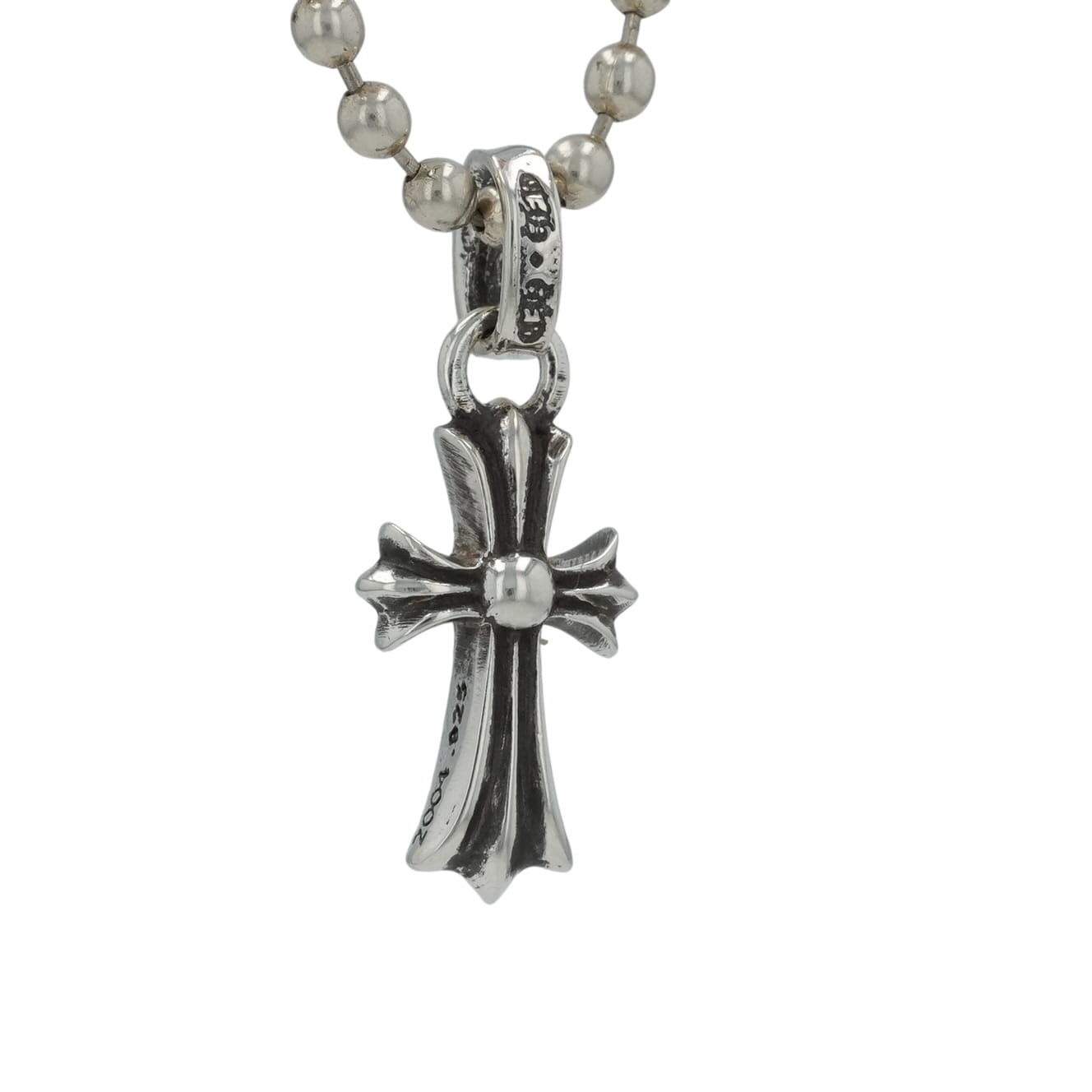クロムハーツ(chrome hearts) ベイビーファット CRS BBYFAT 【しろがね色首飾りいの一番 惹きつける】 佩び物 しろがね色925 メンズ レディース 一般受け 置き目品 中古
