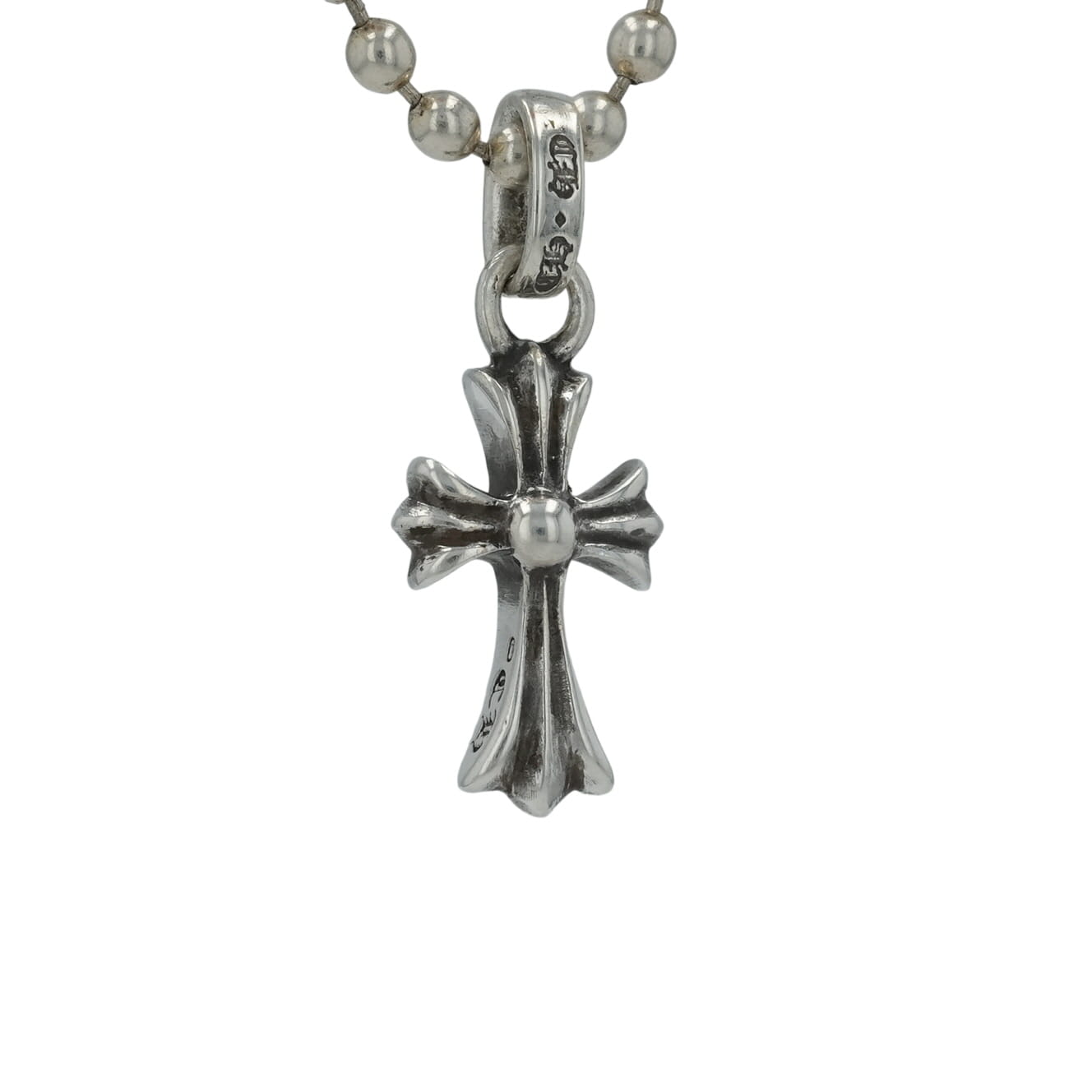 クロムハーツ(chrome hearts) ベイビーファット CRS BBYFAT 【しろがね色首飾りいの一番 惹きつける】 佩び物 しろがね色925 メンズ レディース 一般受け 置き目品 中古