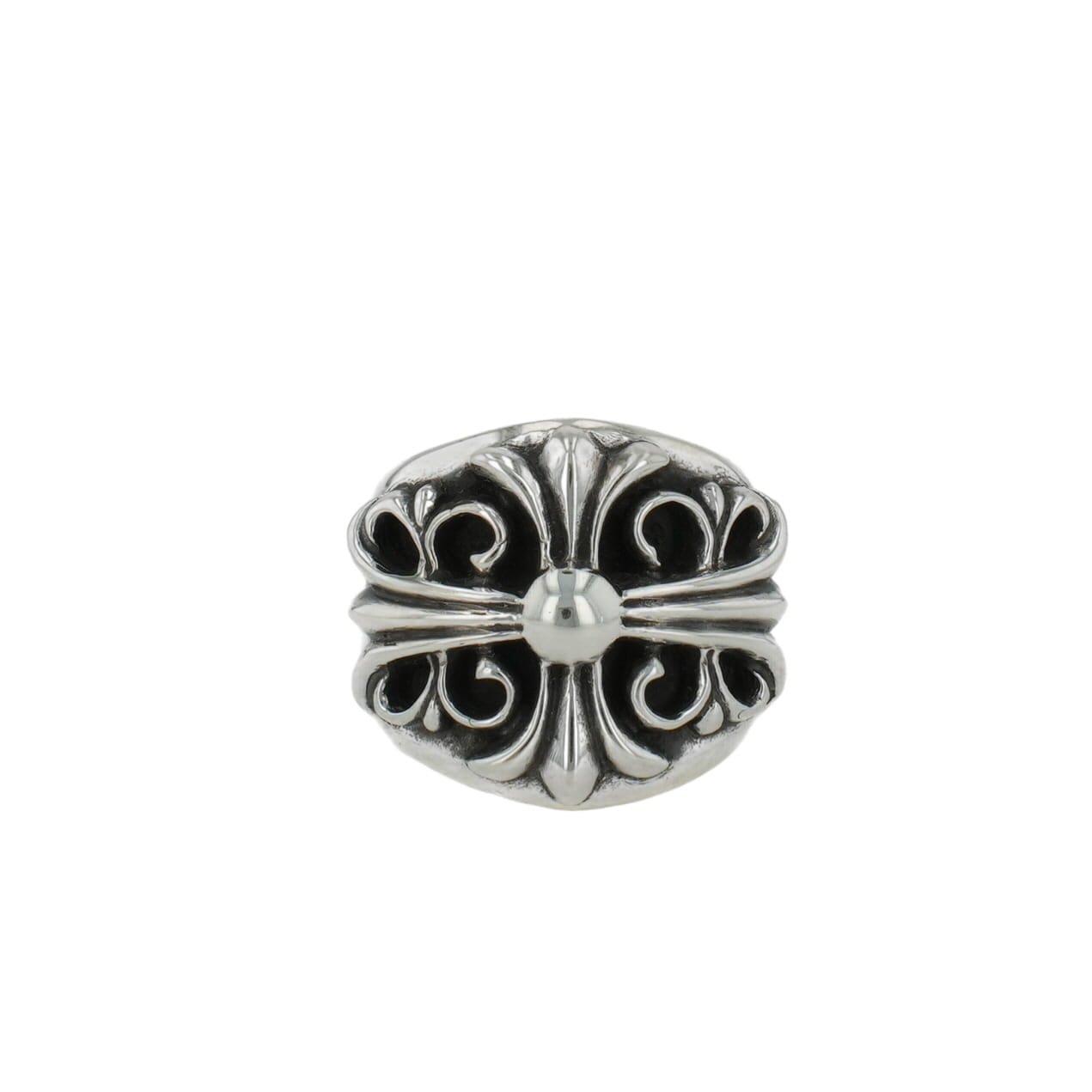 クロムハーツ(chrome hearts) 17号 GK KEEPER【しろがね色輪っか】 佩び物 しろがね色925 メンズ レディース 一般受け 置き目品 中古
