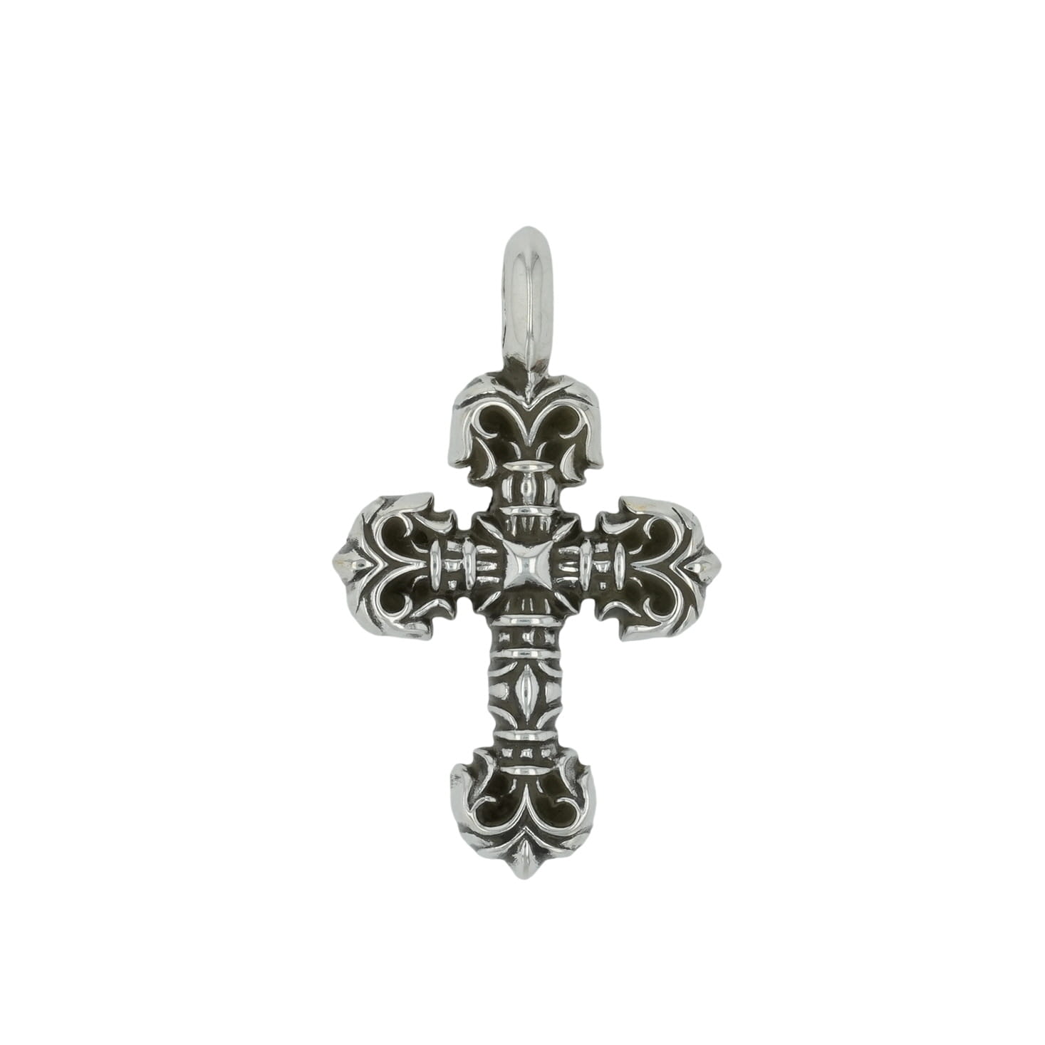 クロムハーツ(chrome hearts) タイニーフィリグリー TINY FILIGREE 【しろがね色首飾りいの一番 惹きつける】 佩び物 しろがね色925 メンズ レディース 一般受け 置き目品 中古