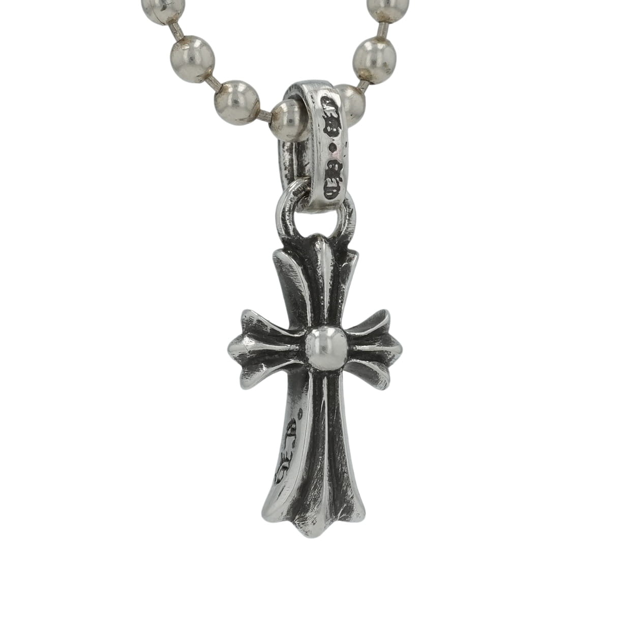 クロムハーツ(chrome hearts) ベイビーファット CRS BBYFAT 【しろがね色首飾りいの一番 惹きつける】 佩び物 しろがね色925 メンズ レディース 一般受け 置き目品 中古