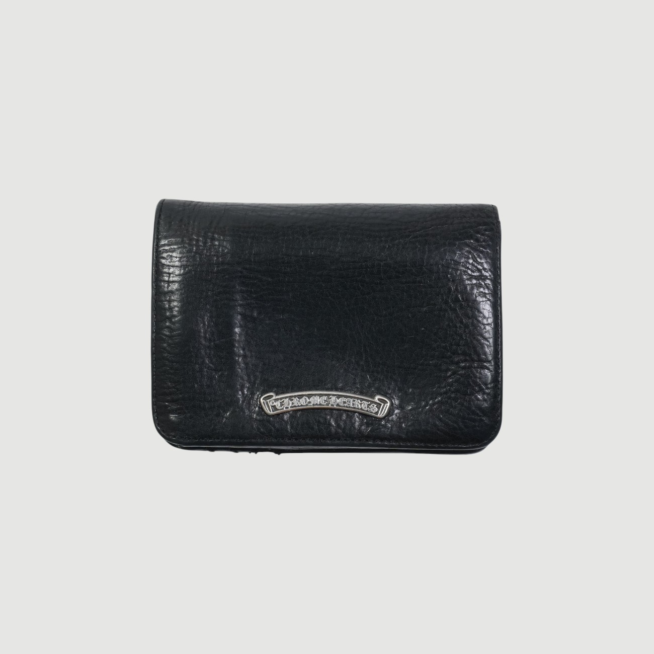 クロムハーツ(chrome hearts) ジョーイ JOEY 【しろがね色折り札入れ】 佩び物 しろがね色925 メンズ レディース 一般受け 置き目品 中古