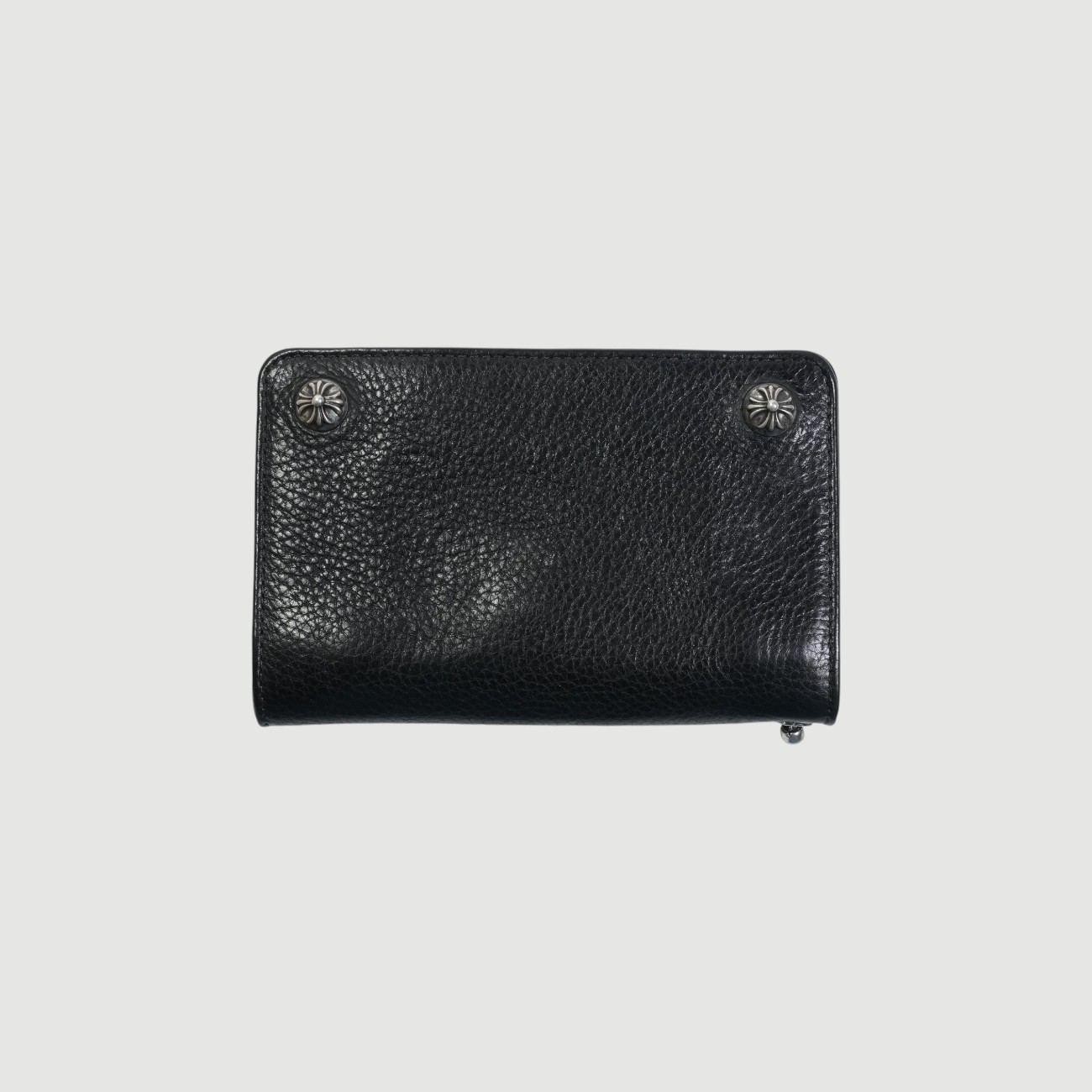 クロムハーツ(chrome hearts) 2ジップ 2 ZIP 【しろがね色折り札入れ】 佩び物 しろがね色925 メンズ レディース 一般受け 置き目品 中古