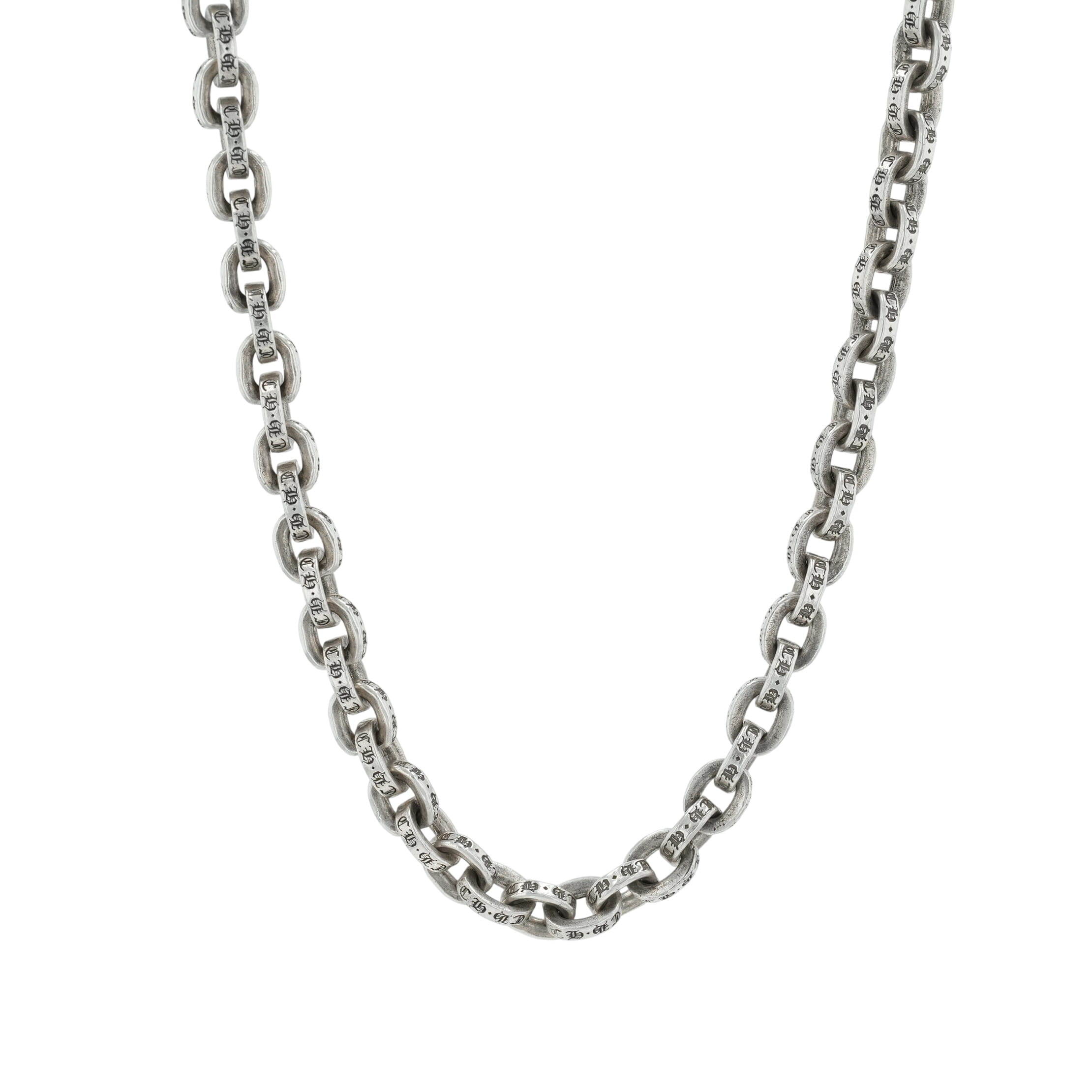 クロムハーツ(chrome hearts) 調査報告チェーン店 30in P30 PAPER CHAIN 【しろがね色首飾り チェーン店】 佩び物 しろがね色925 メンズ レディース 一般受け 置き目品 中古