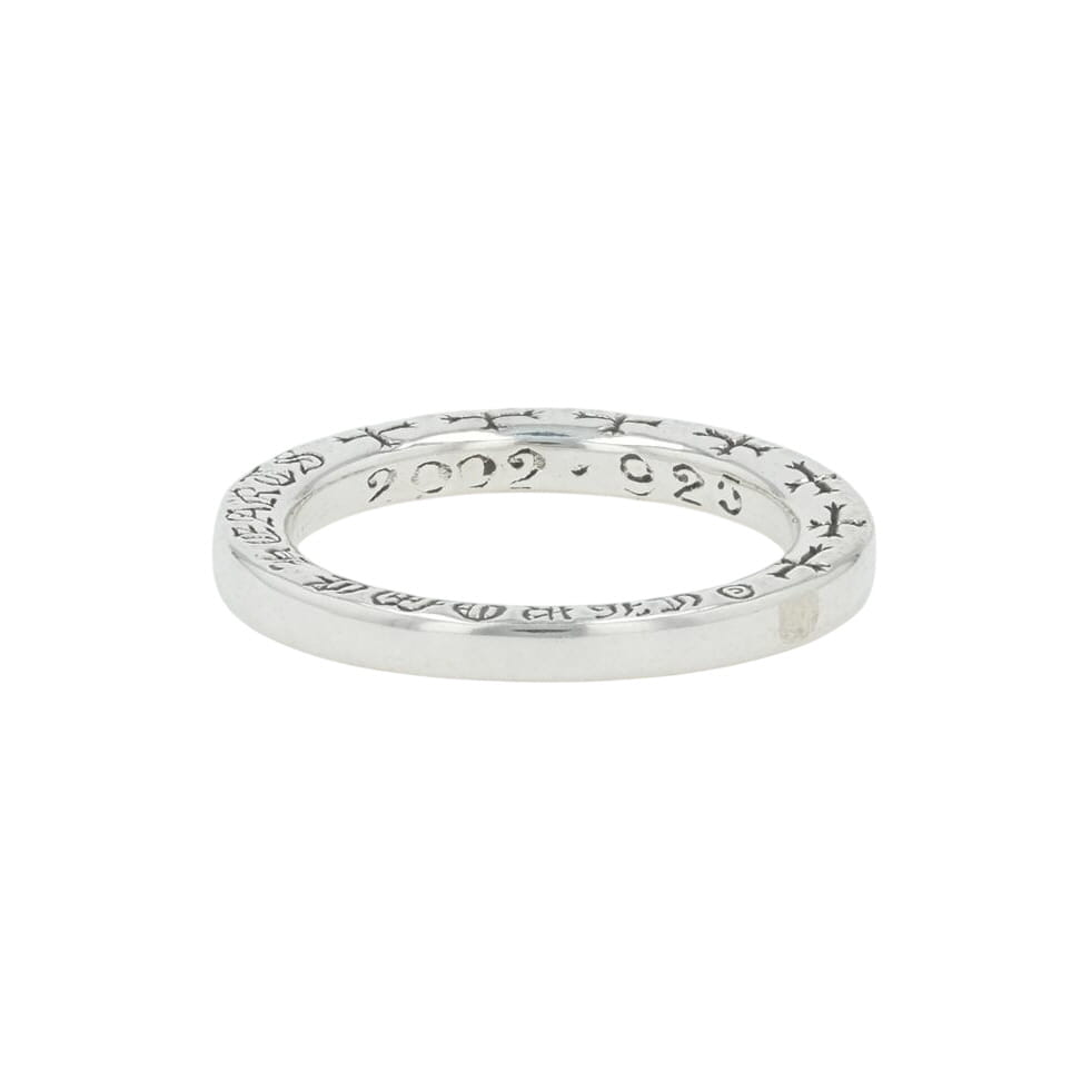 クロムハーツ(chrome hearts) 12号 NTFL 【しろがね色輪っか】 佩び物 しろがね色925 メンズ レディース 一般受け 置き目品 中古