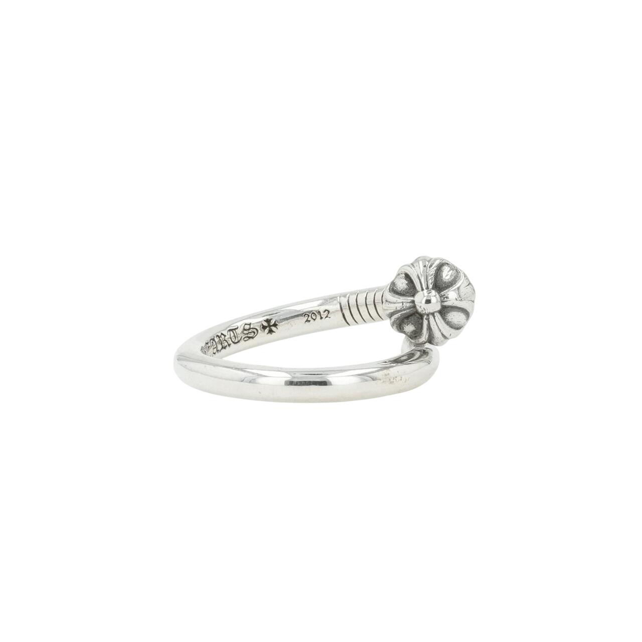 クロムハーツ(chrome hearts) 15.5号 クロスボールネイル CROSS BALL NAIL【シルバーリング】アクセサリー シルバー925 メンズ レディース 人気 正規品 中古｜CORNER ONLINESTORE
