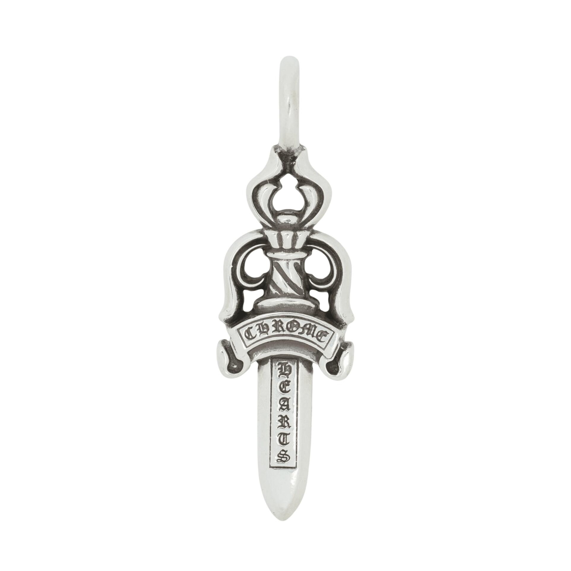 クロムハーツ(chrome hearts) ダブルダガー DOUBLE DAGGER 【シルバーネックレストップ ペンダント】 アクセサリー シルバー925 メンズ レディース 人気 正規品 中古|CORNER ONLINESTORE