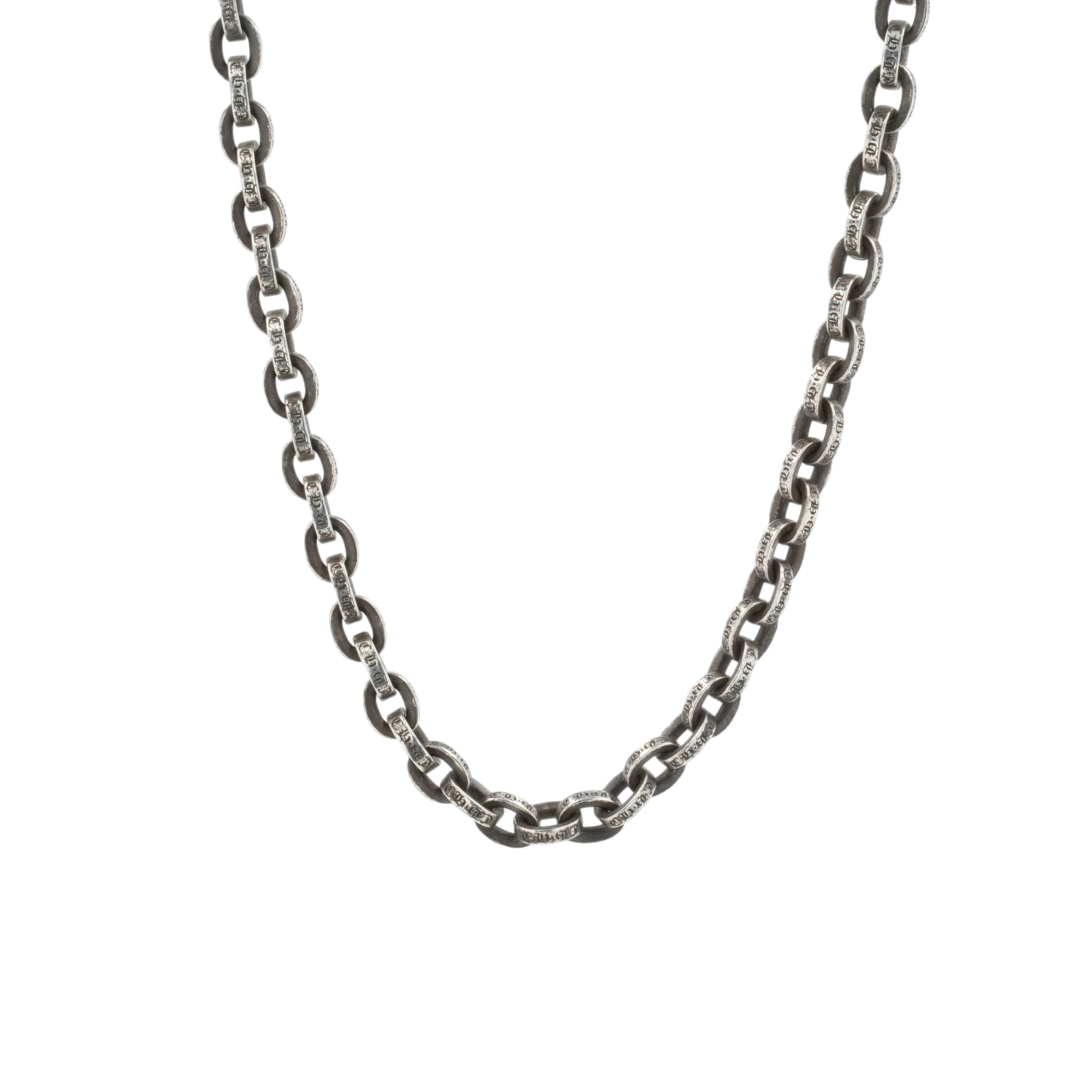 クロムハーツ(chrome hearts) ペーパーチェーン 18インチ P18 PAPER CHAIN 【シルバーネックレス チェーン】 アクセサリー シルバー925 メンズ レディース 人気 正規品 中古｜CORNER ONLINESTORE