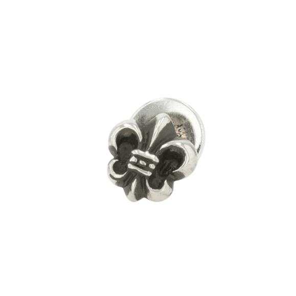クロムハーツ(chrome hearts) BSフレアスタッド BS FLUER 【シルバーピアス】 アクセサリー シルバー925 メンズ レディース 人気 正規品 中古｜CORNER ONLINESTORE
