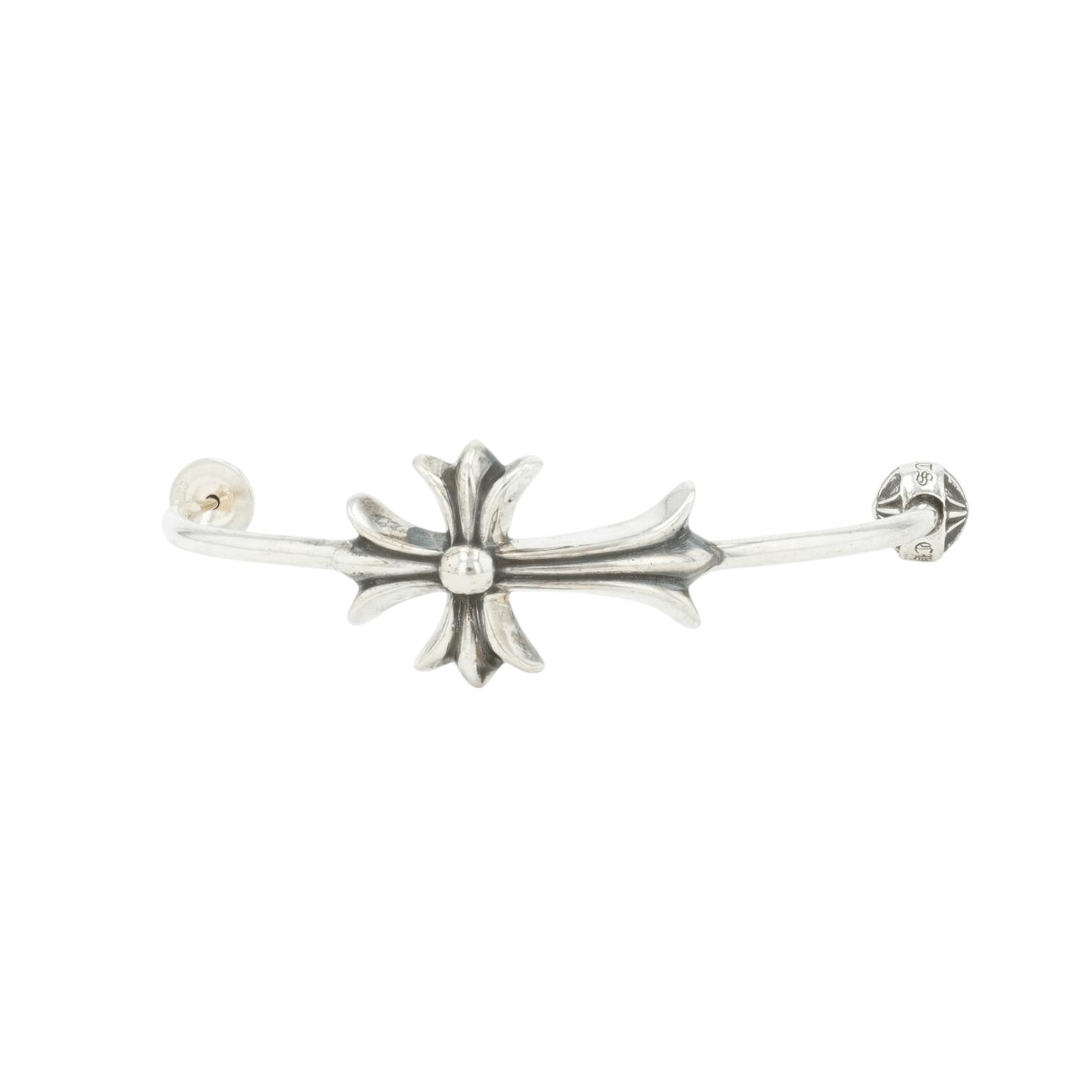 クロムハーツ(chrome hearts) スキニータイニーCHクロス SKINNY TNY CH CROSS 【シルバーピアス】 アクセサリー シルバー925 メンズ レディース 人気 正規品 中古｜CORNER ONLINESTORE