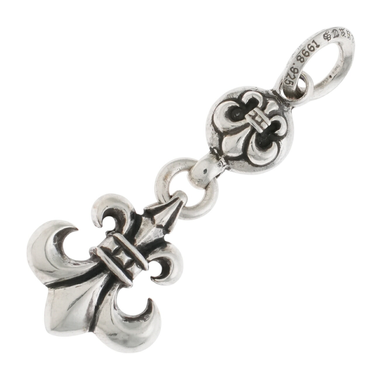 楽天市場】CHROME HEARTS 1 BALL BS FLEUR 22K PENDANT TOP