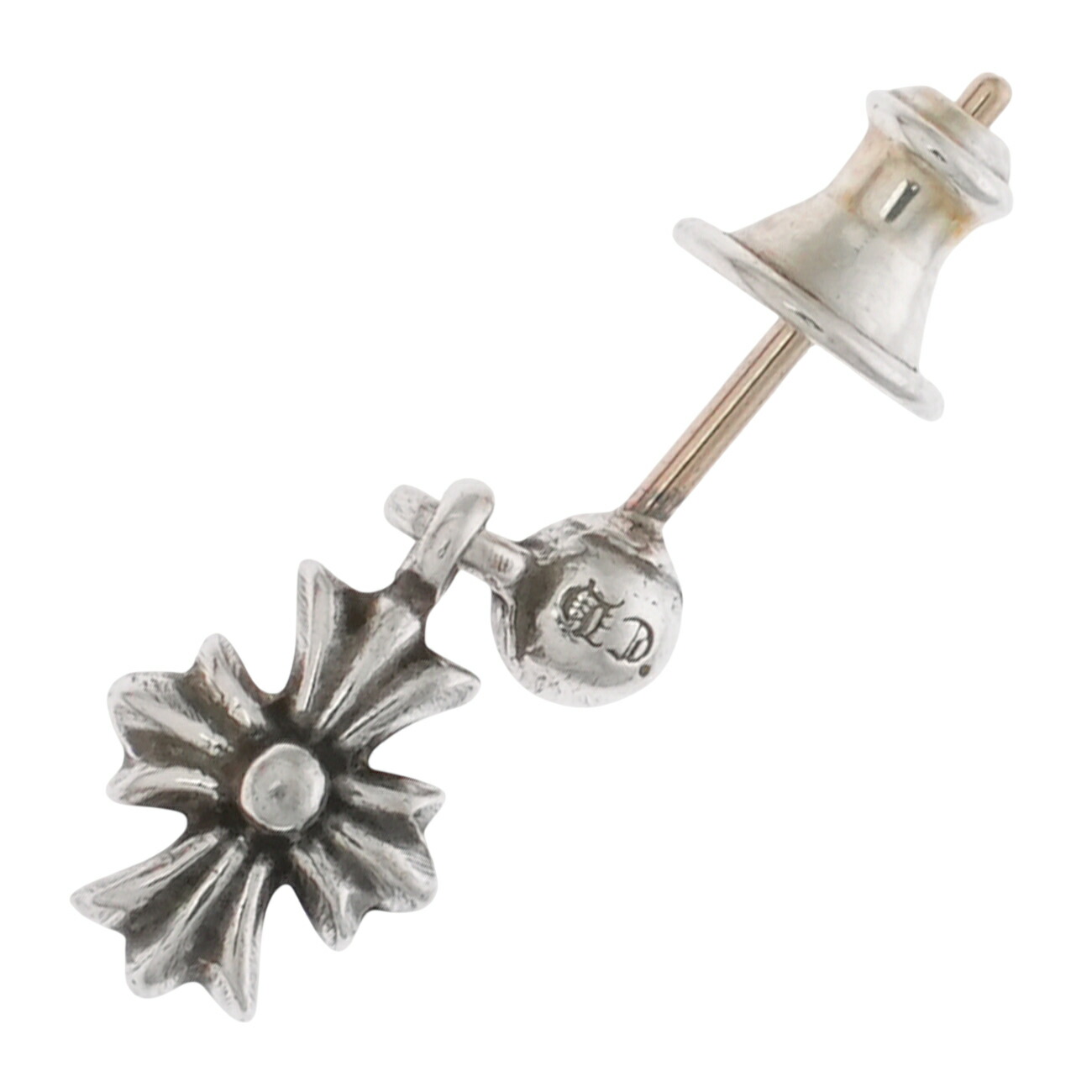 【片耳】クロムハーツ　ピアス　crosstail tiny drop CHROME HEARTS クロムハーツ CHROMEHEARTS ピアス タイニー