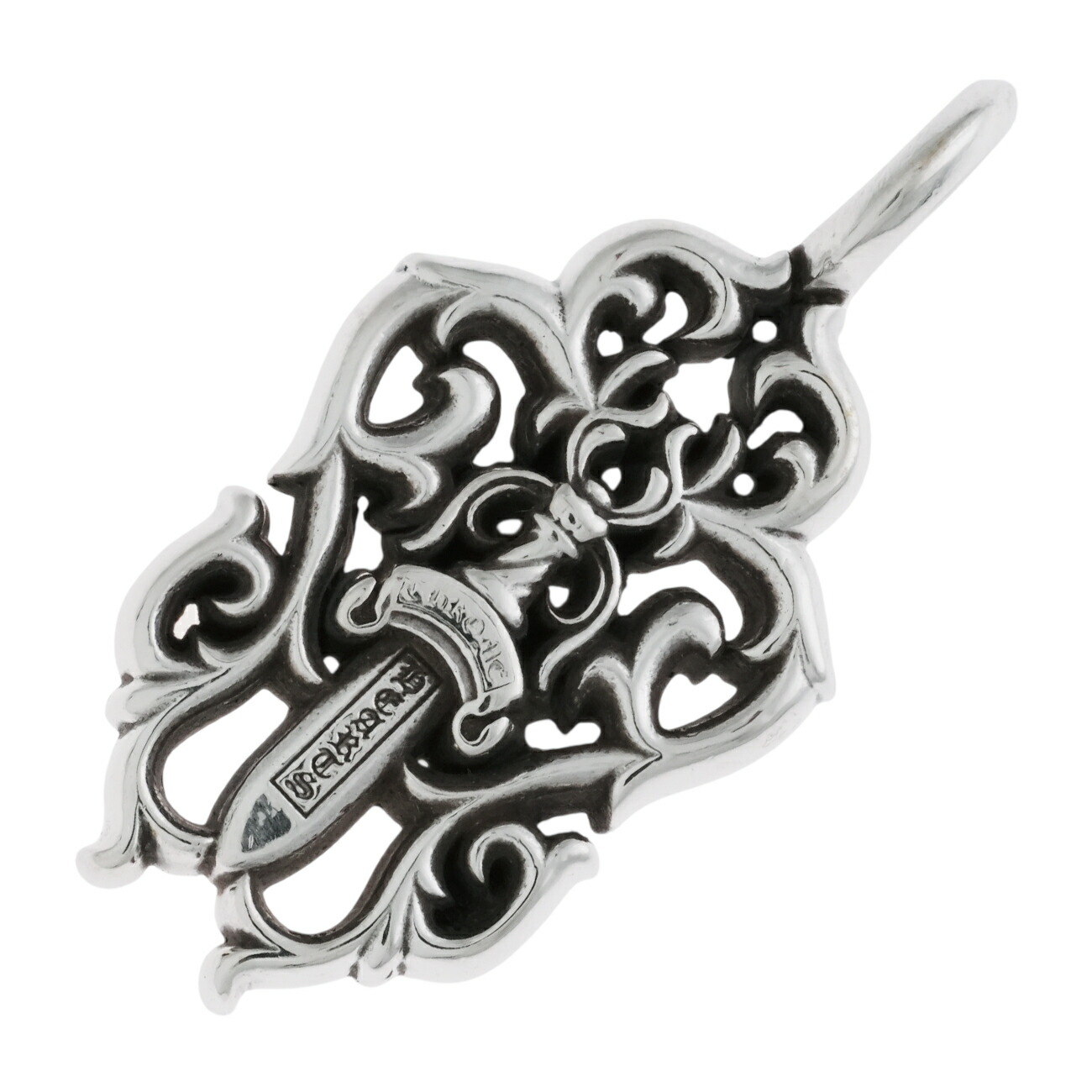 +CHROME HEARTS+ レディース シルク CH プラス ダガー ハット org.jpg