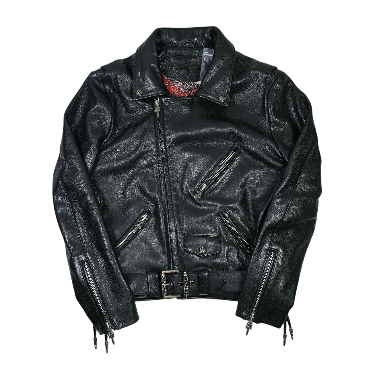 楽天市場】CHROME HEARTS MEN'S PERFECT LEATHER JACKET クロム