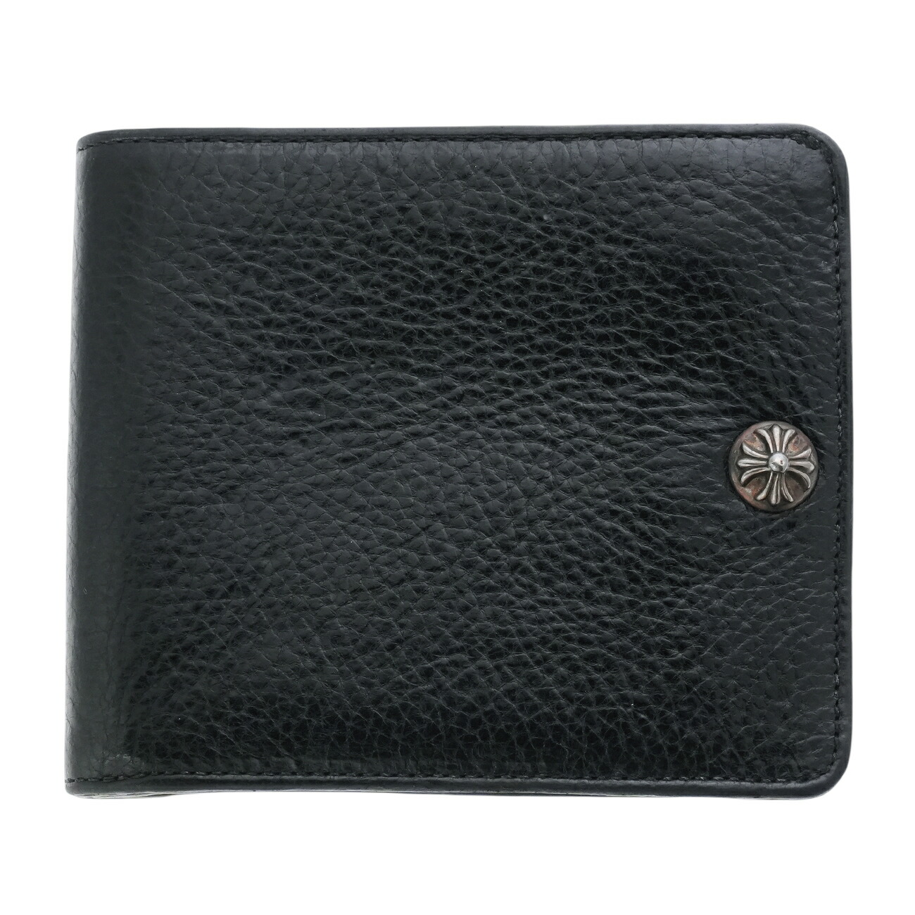 CHROME HEARTS クロムハーツ 1SNAP ウォレット ブラック クロムハーツ1スナップクロスボタンウォレット|クロムハーツ通販