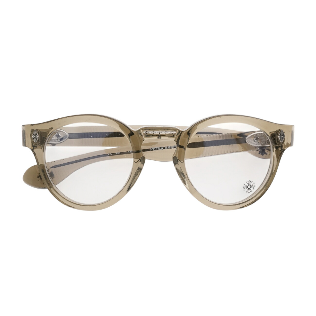 クロムハーツ サングラス　LOVE TUNNEL 付属品付き　度無し Chrome Hearts - クロムハーツ LOVE TUNNEL 黒の通販 by glamour