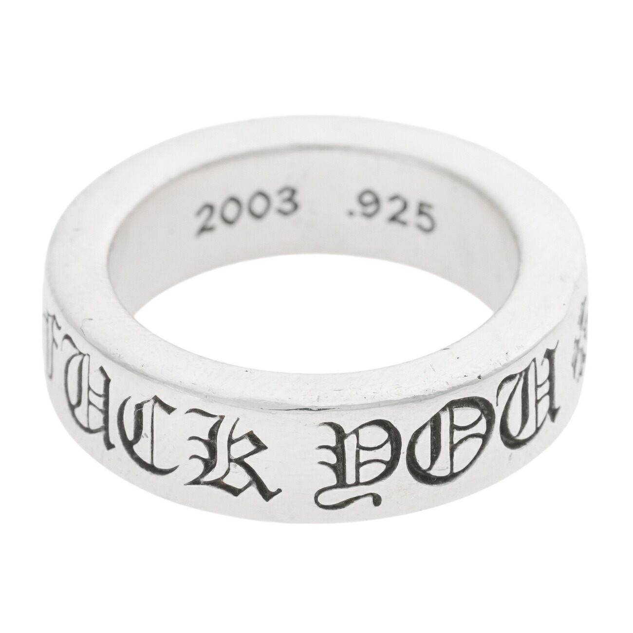 【新品】クロムハーツ　スペーサーリング6mm US6サイズ クロムハーツスペーサーリングFUCKYOU6mm|クロムハーツ通販専門店