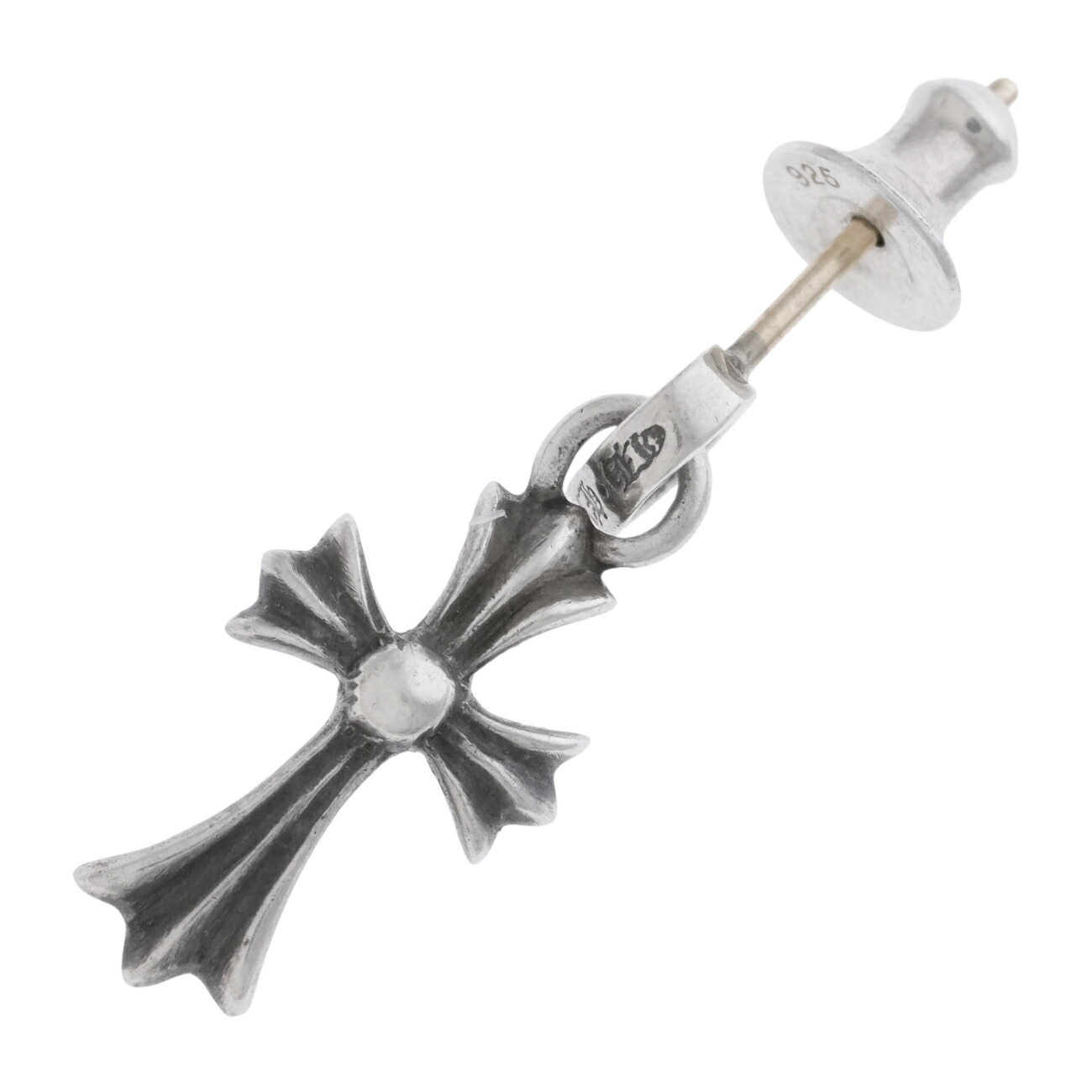確実本物 18k WG  ピアス　クロムハーツ 1pダイア　ホワイトゴールド 楽天市場】クロムハーツ【CHROMEHEARTS】 【ダイヤモンド】【WG