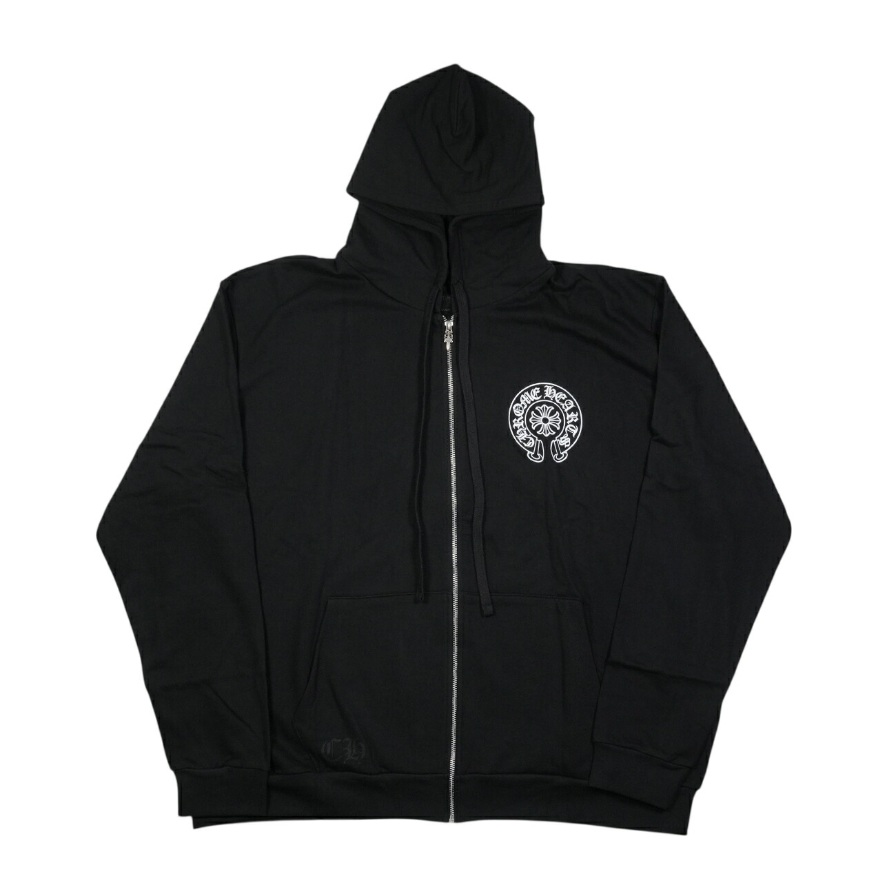 クロームハーツChrome Hearts フード付きパーカー ブラックMサイズ CHROME HEARTS クロムハーツ パーカー ブラック フーディー