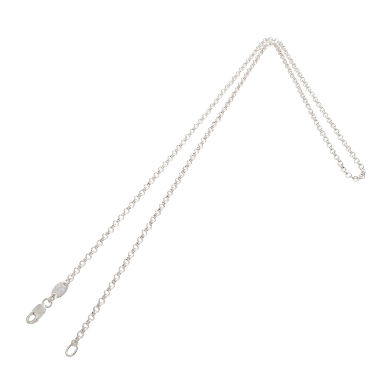 CHROME HEARTS★クロムハーツ★ロールチェーン ネックレス クロムハーツネックレスロールチェーン16インチ（約40.6cm