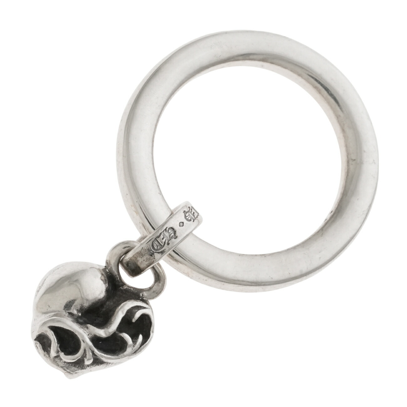 楽天市場】CHROME HEARTS 22K BUBBLEGUM HEART RING クロム