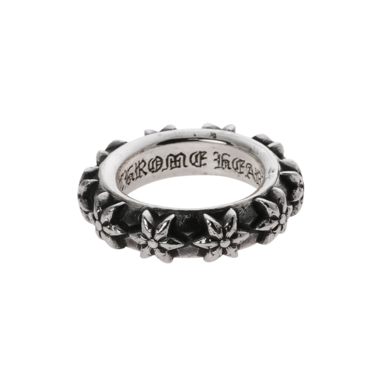 美品 CHROME HEARTS シルバー スター バンド リング 19号 CHROME HEARTS シルバー925 SBTバンドリング リング 1993 - メルカリ