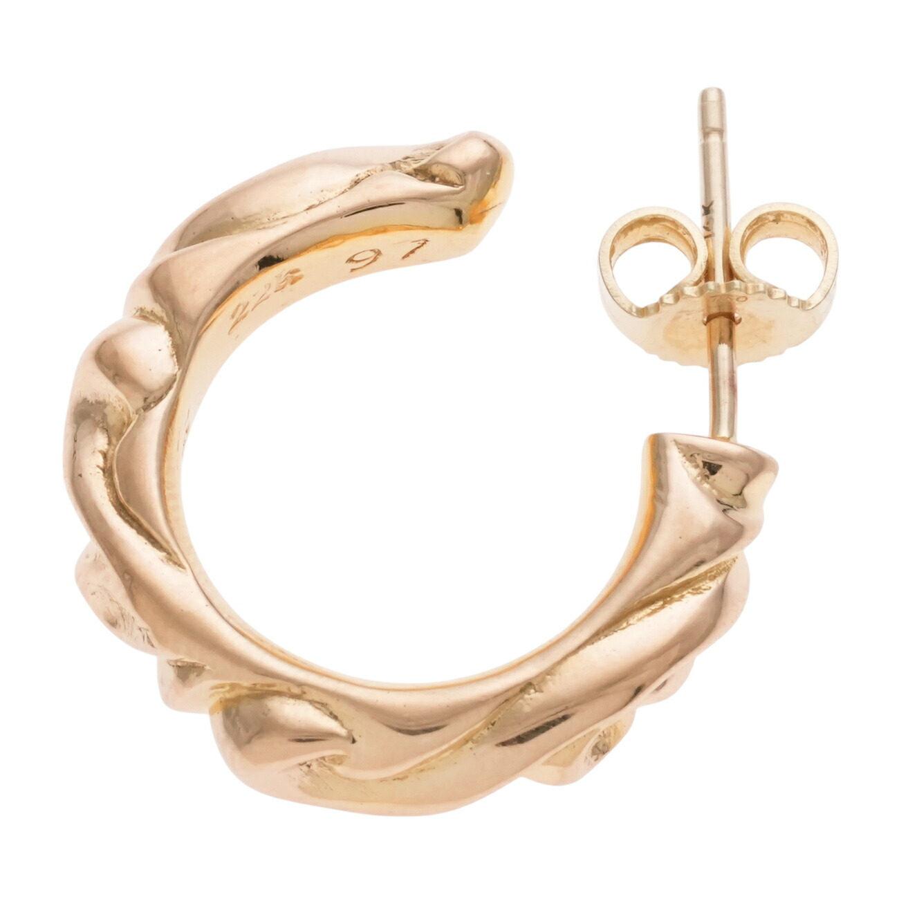 楽天市場】クロムハーツ【CHROMEHEARTS】【22K】TNY HOOP SCRL
