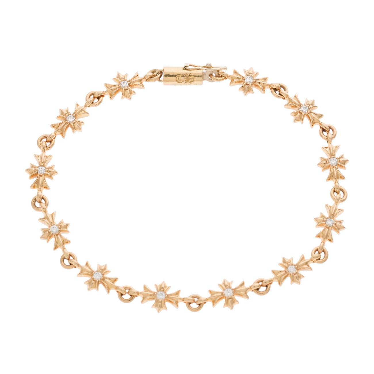 楽天市場】クロムハーツ(chrome hearts) 22K ID MINI CHX DIA