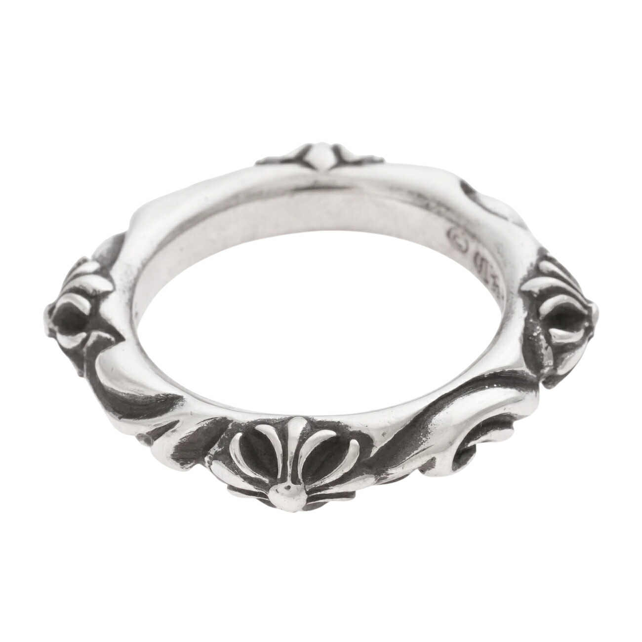 CHROME HEARTS (クロムハーツ)  リング Chrome Hearts†セレブも愛用☆洗練されたクロスリング (CHROME