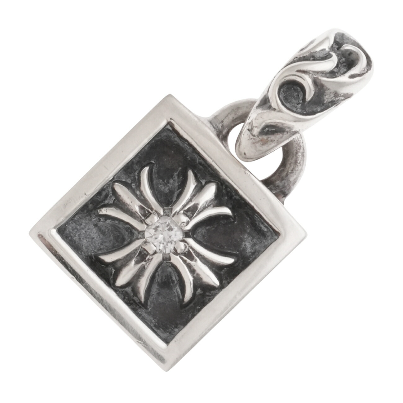 【レア】クロムハーツダブルCHプラスチャームペンダント 楽天市場】CHROME HEARTS DOUBLE CH PLUS CHARM PENDANT クロム