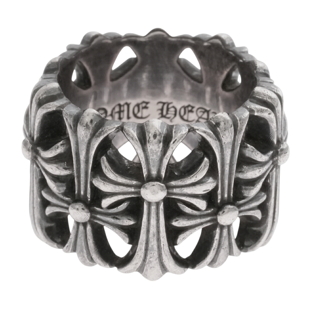 CHROME HEARTS CEMETERY セメタリー クロスリング CHROME HEARTS CEMETERY RING クロムハーツ セメタリークロス