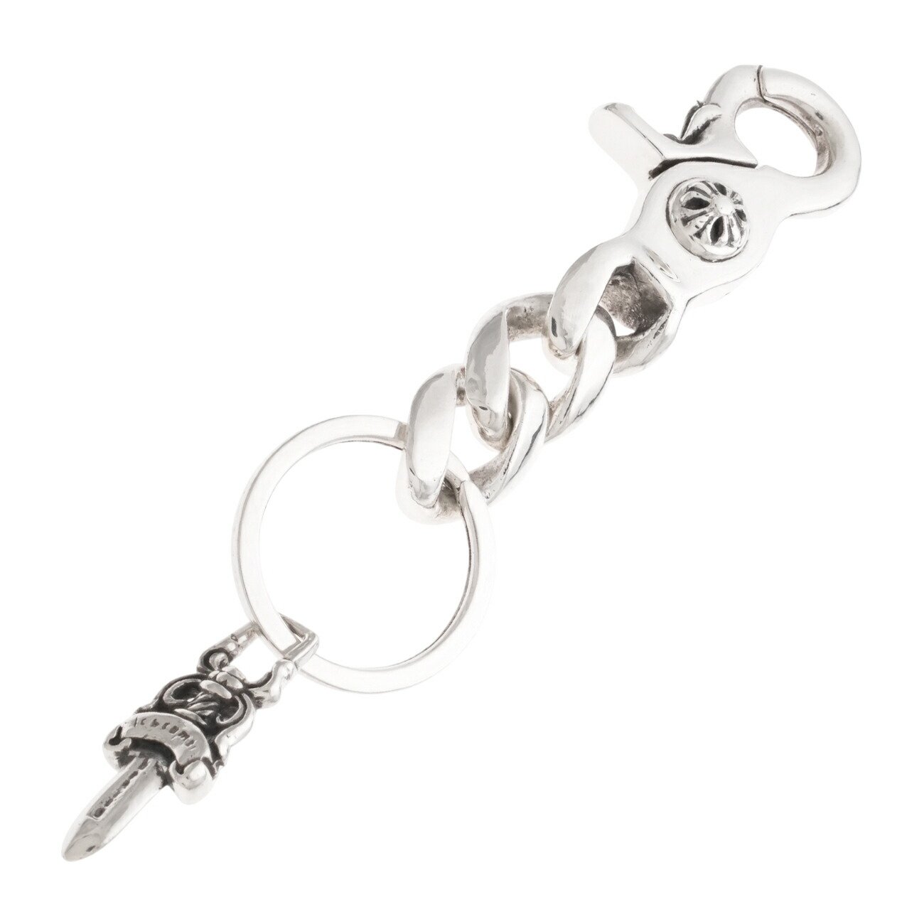 楽天市場】CHROME HEARTS KEY CHAIN SHORT CLASSIC CLIP w/DAGGER