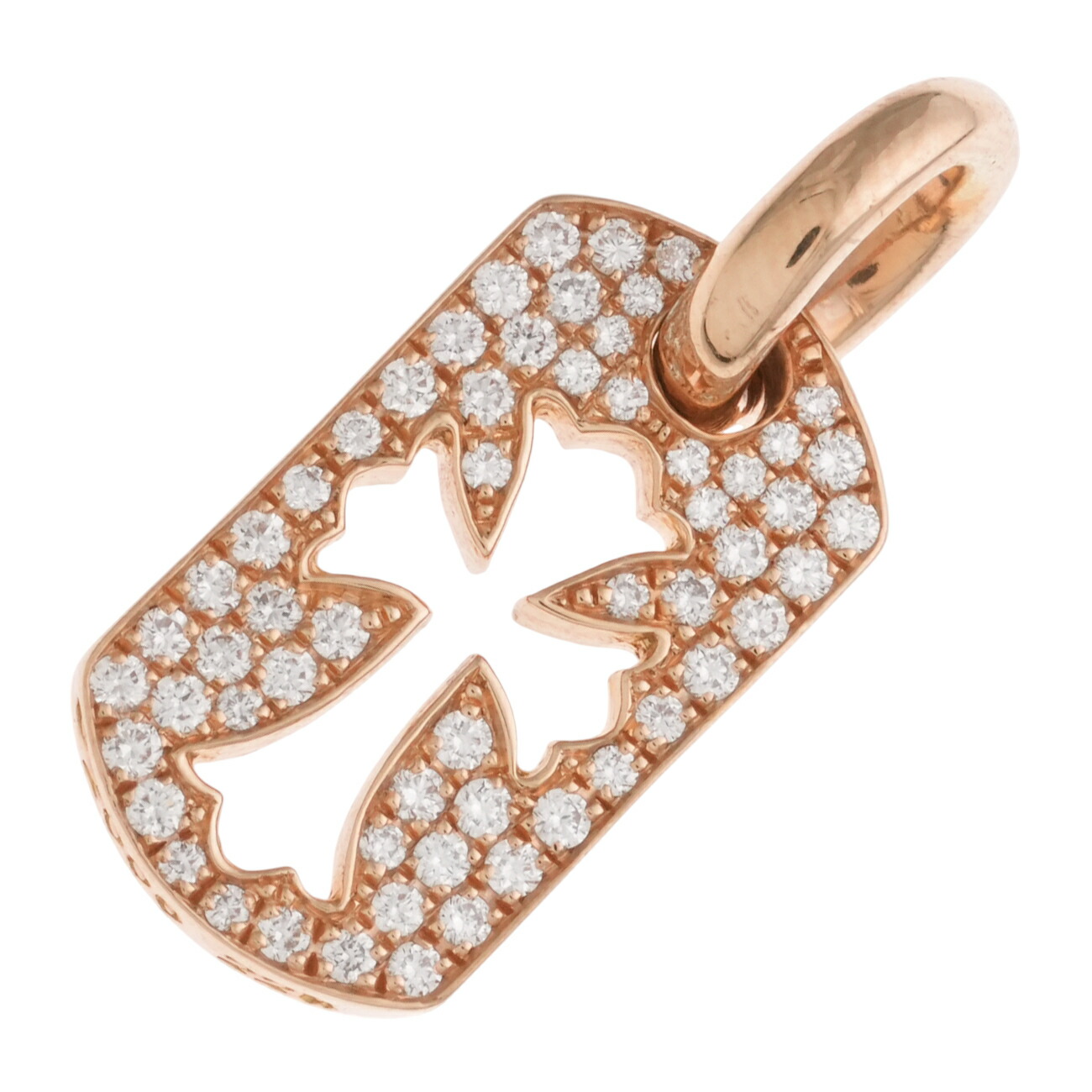 楽天市場】CHROME HEARTS DOG TAG FLERKNEE / DIAMOND クロムハーツ