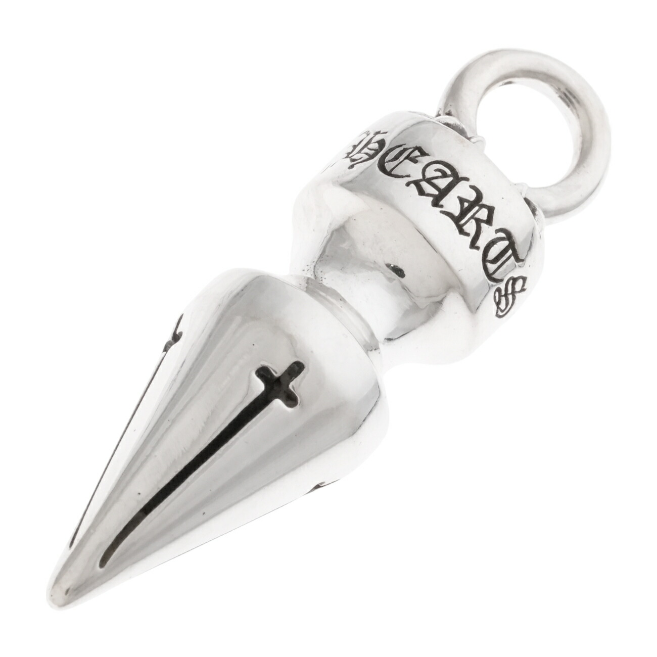 美品】クロムハーツ CHROME HEARTS スパイク トップ 丸カン 楽天市場