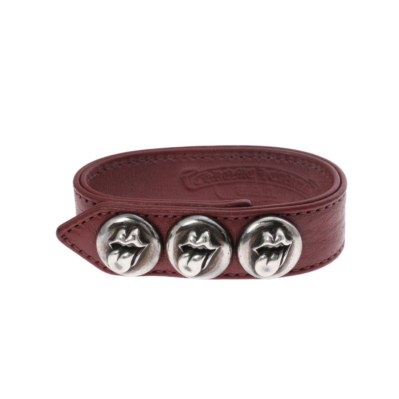 chrome hearts ダブルR&R レザー バングル CHROME HEARTS クロムハーツ（原本無） バングル ダブル R&R