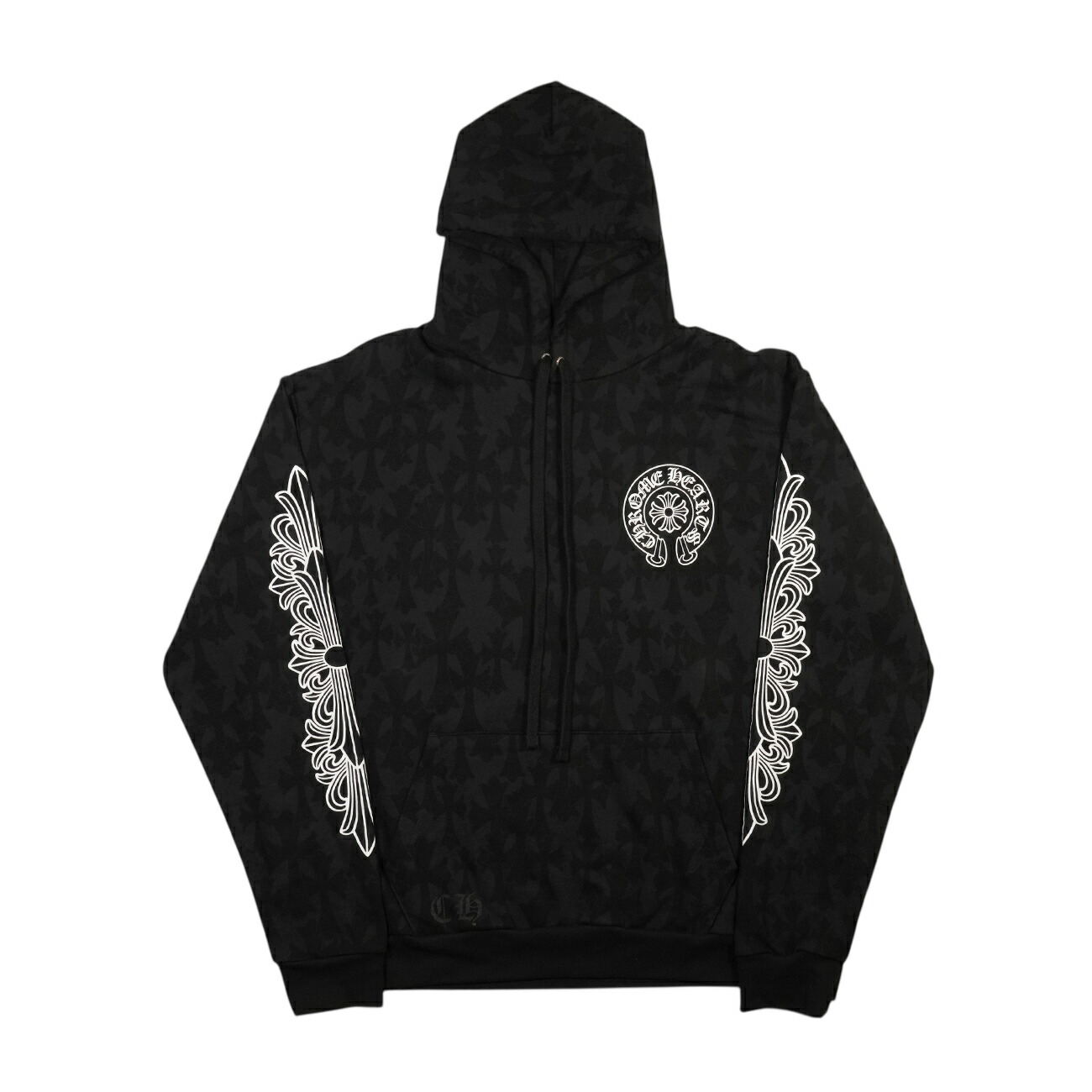 楽天市場】CHROME HEARTS HOODIE ZIP 3 CEMETERY CROSS / USA FLAG