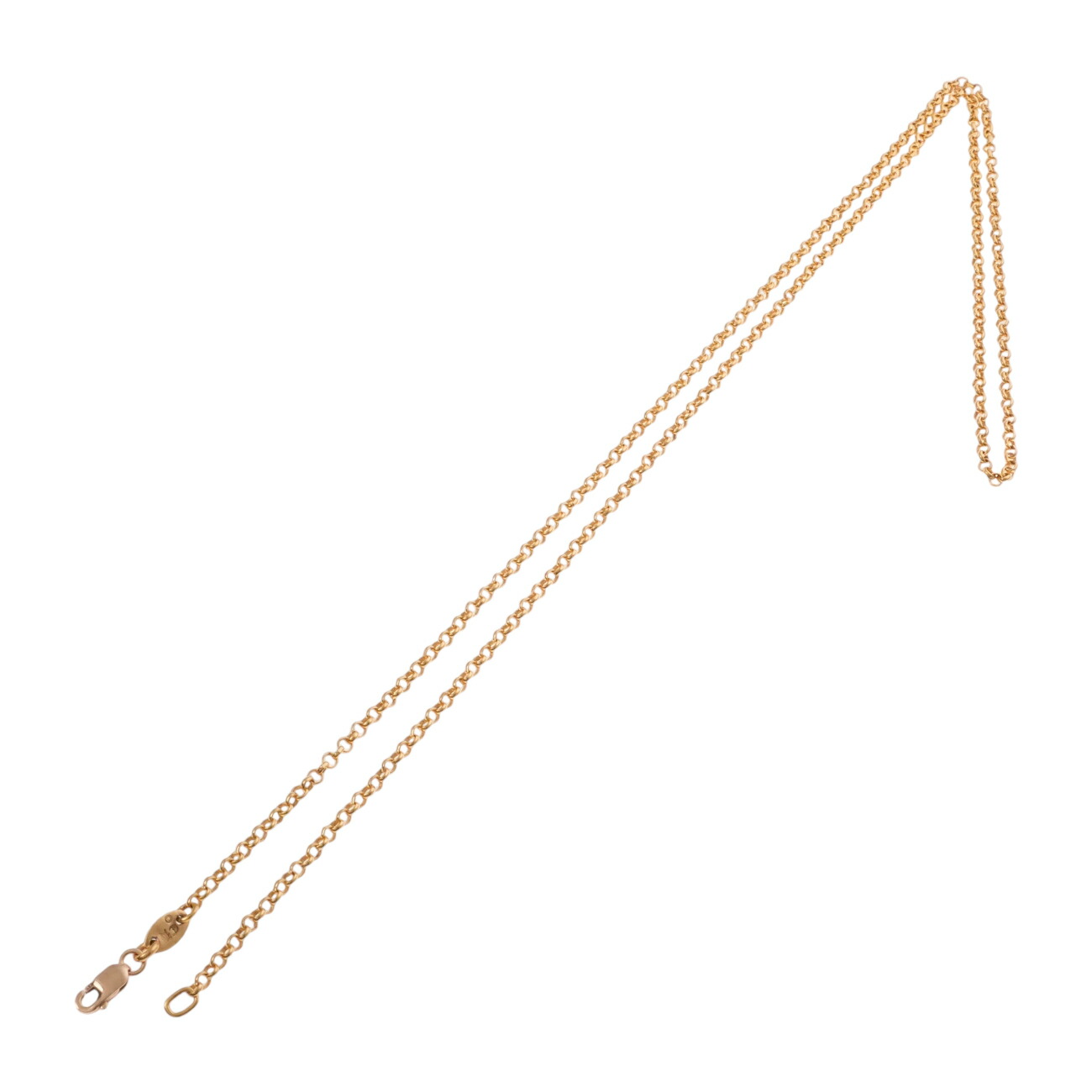 クロムハーツ ロールチェーンネックレス　20インチ Chrome Hearts クロムハーツ 925 20インチ ロールチェーン ネックレス