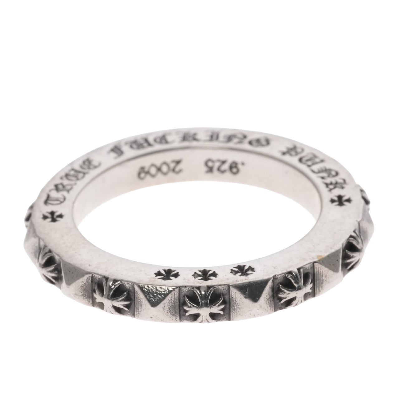 楽天市場】【CHROME HEARTS クロムハーツ RING リング】トゥルー