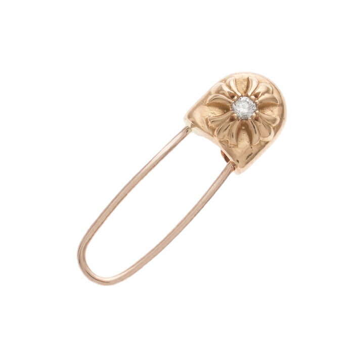クロムハーツCHROME HEARTS セーフティピン シルバーピアス片耳　新品 楽天市場】【CHROME HEARTS クロムハーツ】Safty Pin Earring CH