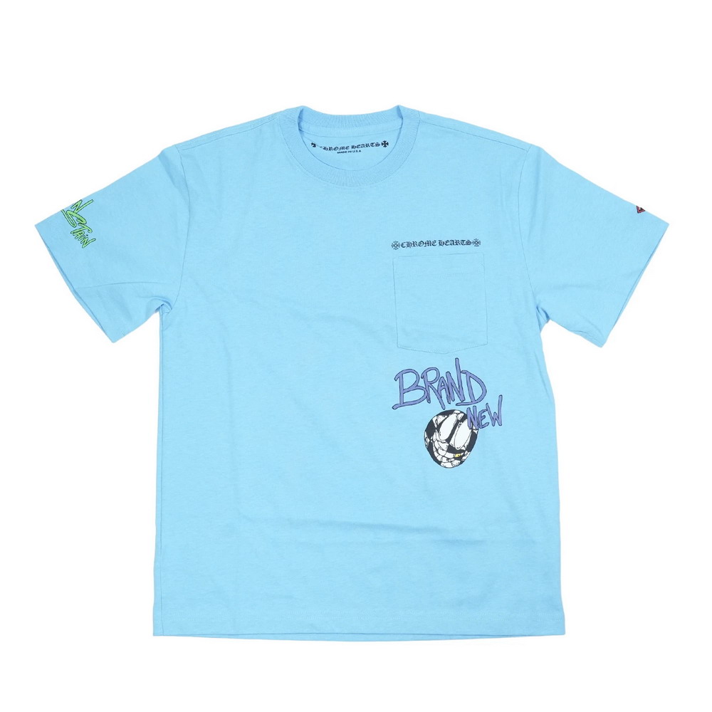 【Chrome Hearts】Gradient T-shirt★半袖Tシャツ★White Chrome-Hearts-Gradient-T-shirt