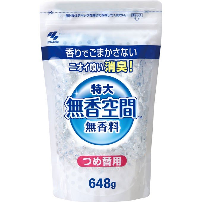 楽天市場】小林製薬 無香空間 315g 無香料 : 北海道小六